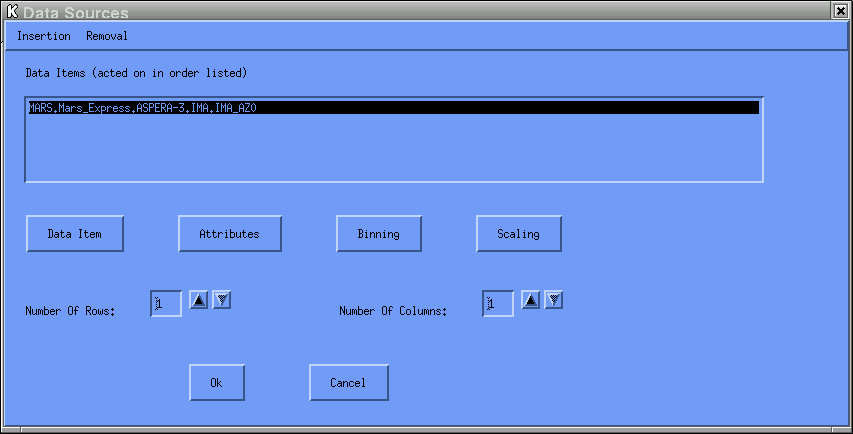 Data Sources GUI