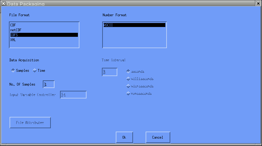 Data Packaging GUI