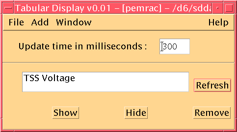 Tabular picture